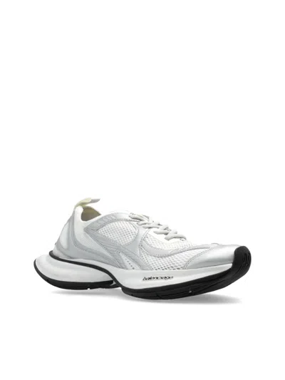 Balenciaga Two-tone Mesh And Fabric Circuit Sneakers