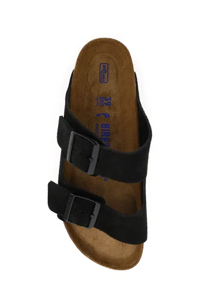 Birkenstock Arizona Double-strap Leather Slides