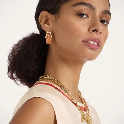 La Doublej Swinging Portal Earrings