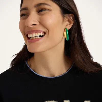 La Doublej Dew Earrings Bicolor Mini