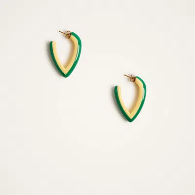 La Doublej Dew Earrings Bicolor Mini