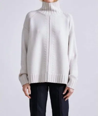 Apiece Apart Ida Turtleneck Sweater In Cream