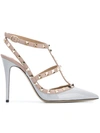 VALENTINO GARAVANI Valentino Garavani 'Rockstud' pumps,PATENTLEATHER100%