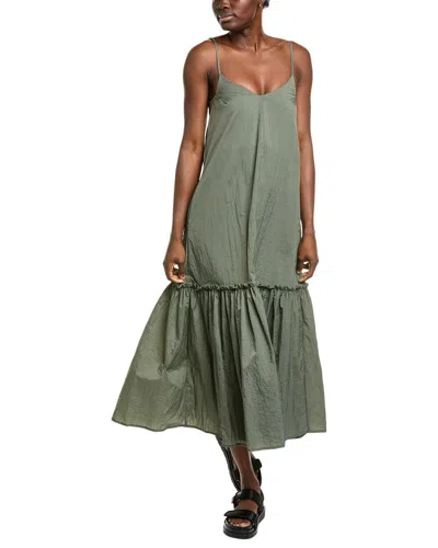 Alpha Studio Spallini Maxi Dress In Green