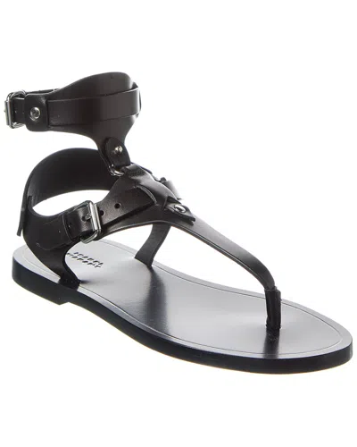 Isabel Marant Eveen Removable Ankle Cuff Sandal In Black
