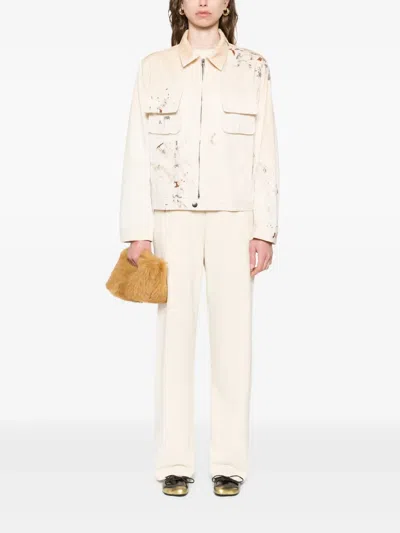 Individual Sentiments Paint-splatter Jacket