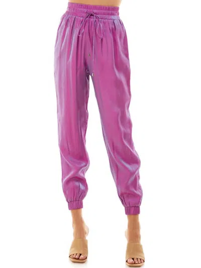 Tcec Retro Feel Jogger In Magenta