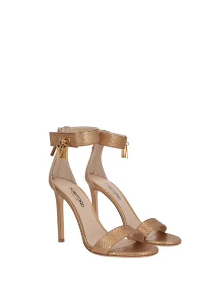 Tom Ford 100mm Padlock Sandals