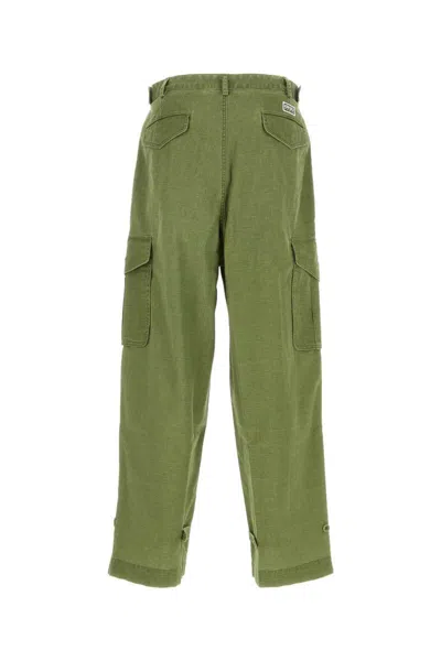 Kenzo Cotton Cargo Pant With Back And Side Pockets