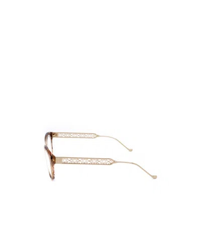 Elie Saab Rectangular Frame Glasses