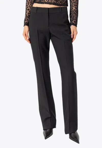 Alexander Mcqueen Tailored Bootcut Wool Pants