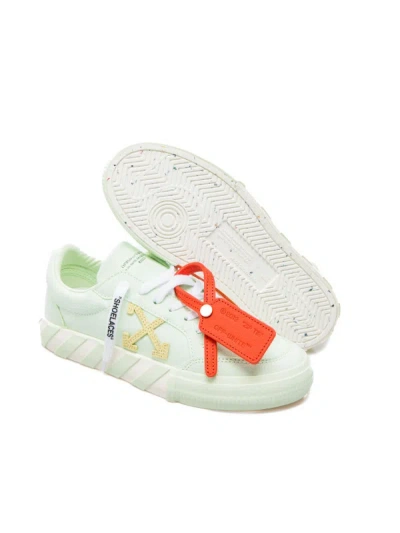 Off-white Low Lace-up Sneakers In Multi