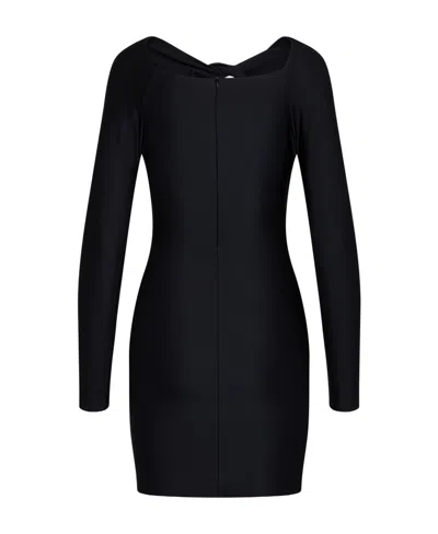 Coperni Logo Hollowed-out Dress