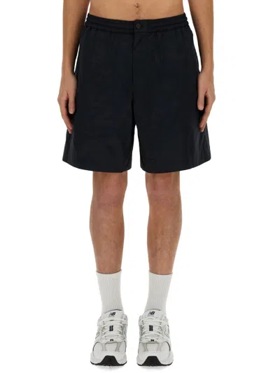 Aspesi Elasticated-waist Poplin Shorts