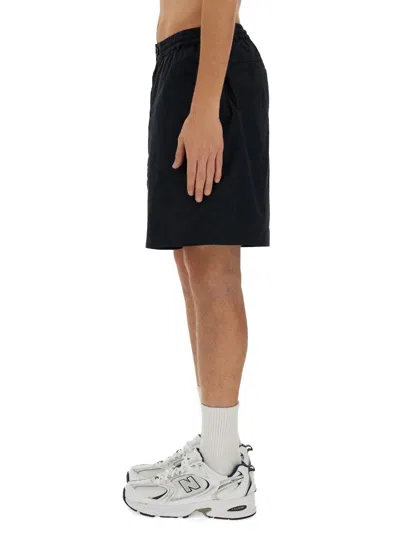 Aspesi Elasticated-waist Poplin Shorts