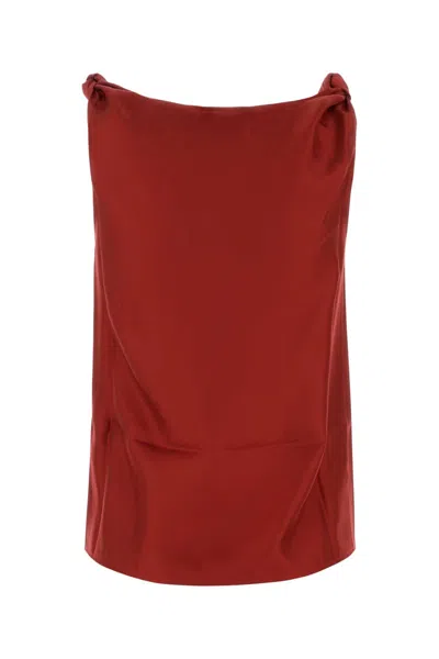 Loulou Studio Loulou Red Twill Remy Top