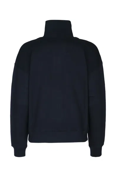 Maison Kitsuné Navy Flash Fox Sweatshirt