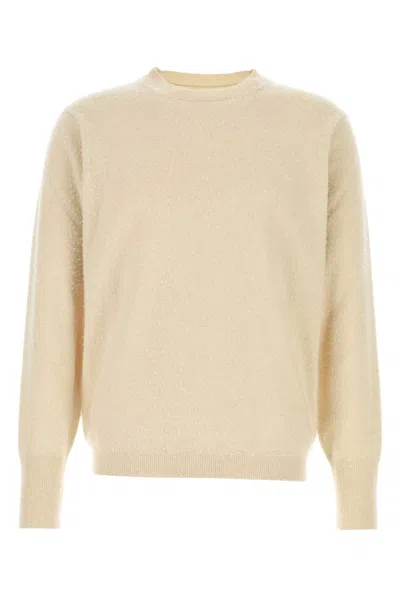 Maison Margiela Sand Cashmere Blend Sweater