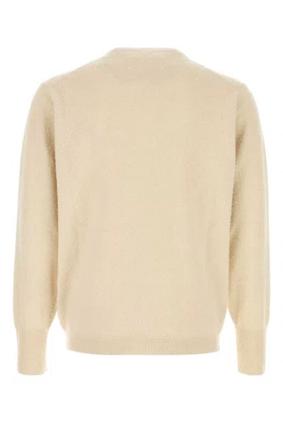 Maison Margiela Sand Cashmere Blend Sweater