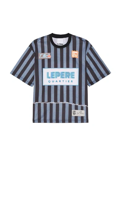 Le Pere X Antonio Carrau Lpfc T-shirt In Blue