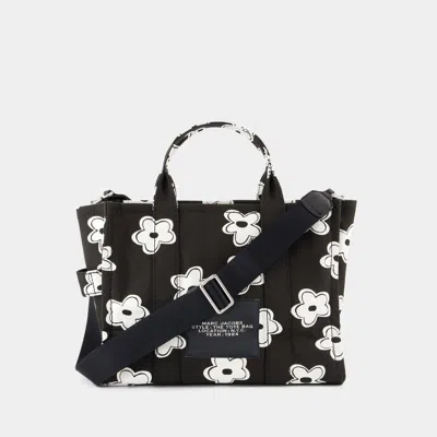 Marc Jacobs Daisy Print Canvas Medium Tote Bag With Adjustable Strap