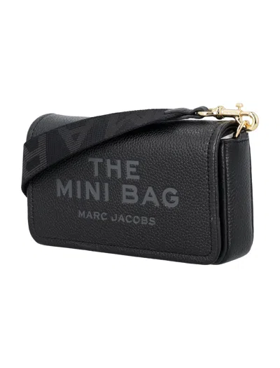 Marc Jacobs Borsa A Tracolla Nera In Pelle Martellata Color Nero
