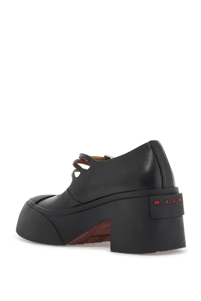 Marni Black T-bar Mary Jane Pablo Heels