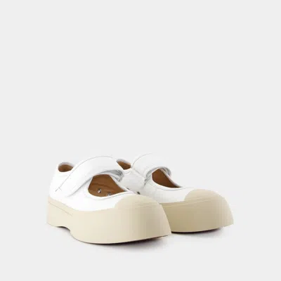 Marni Pablo Low Sneakers In White