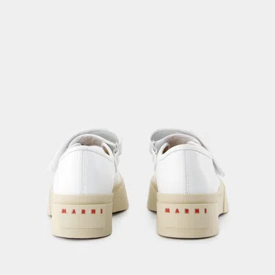 Marni Pablo Low Sneakers In White