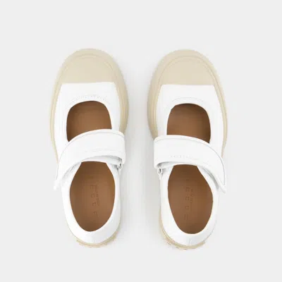 Marni Pablo Low Sneakers In White