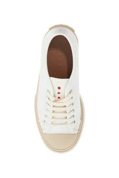 Marni Rubber Sole Sneakers Eyelet Detail