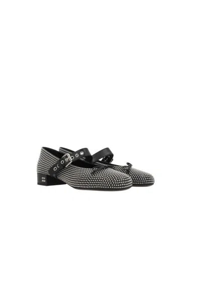 Shop Miu Miu Flat Shoes