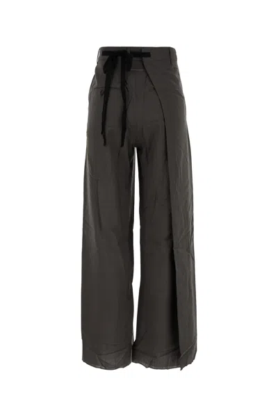 Mm6 Maison Margiela Taupe Virgin Wool Pants