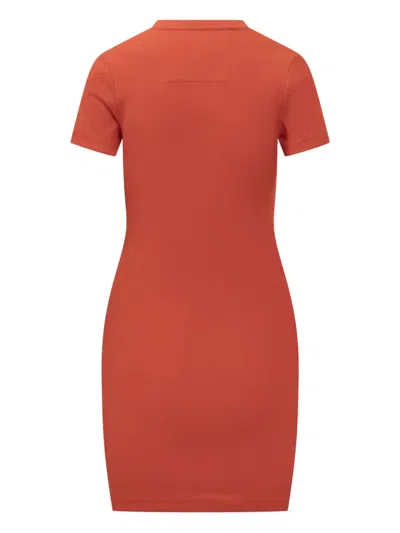 Givenchy 4g Midi Dress In Orange