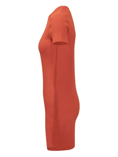 Givenchy 4g Midi Dress In Orange