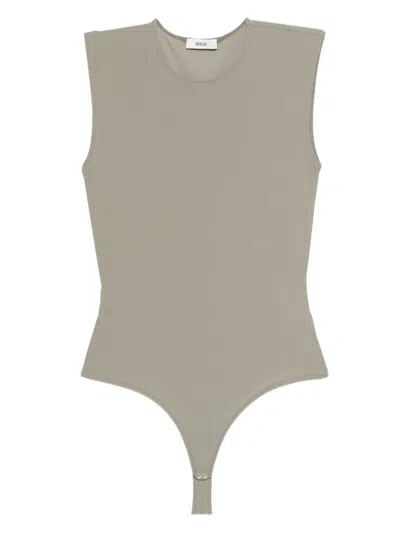 Agolde Aura Bodysuit In Gray