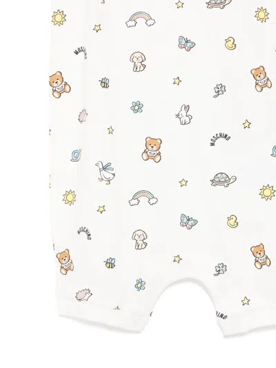 Moschino Graphic-print Rompers (set Of 2)