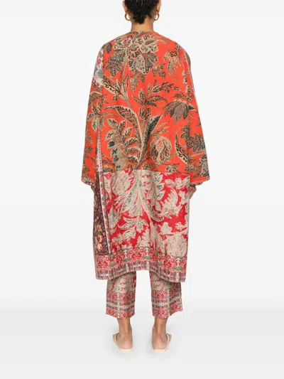 Pierre-louis Mascia Pierre Louis Mascia Printed Silk Kimono