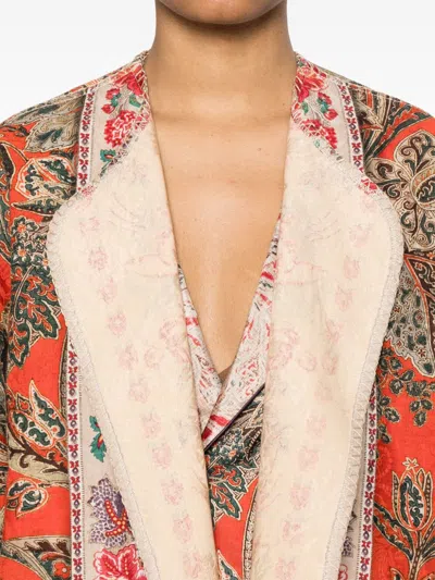 Pierre-louis Mascia Pierre Louis Mascia Printed Silk Kimono