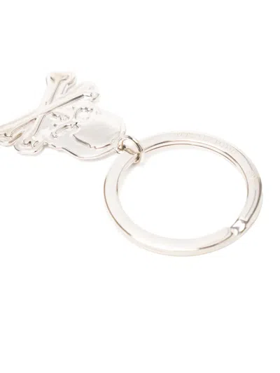 Mastermind Japan Skull-charm Silver Keyring