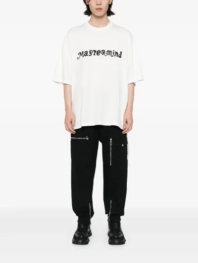 Mastermind Japan Logo-print T-shirt In White