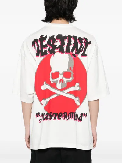 Mastermind Japan Logo-print T-shirt In White