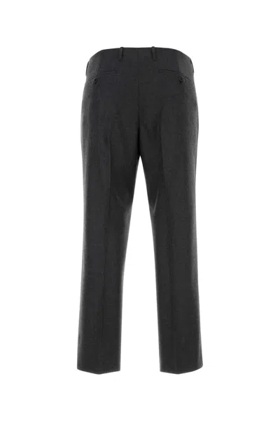 Prada Grey Wool Pant