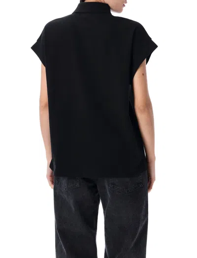 Saint Laurent Sleeveless Polo Shirt