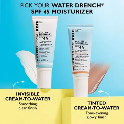 Peter Thomas Roth Water Drench Broad Spectrum Spf 45 Sheer Tint Moisturizer | 20ml
