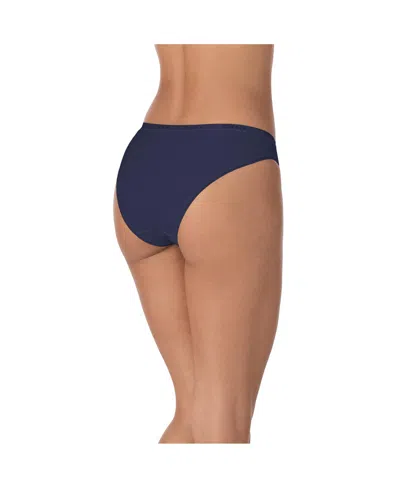 Dkny Women's Cotton Modal Thong 3 Pack- Dk8461p3 In White