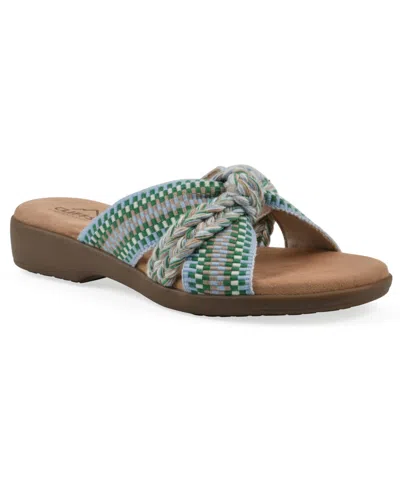 Cliffs By White Mountain Blinding Slide Sandal