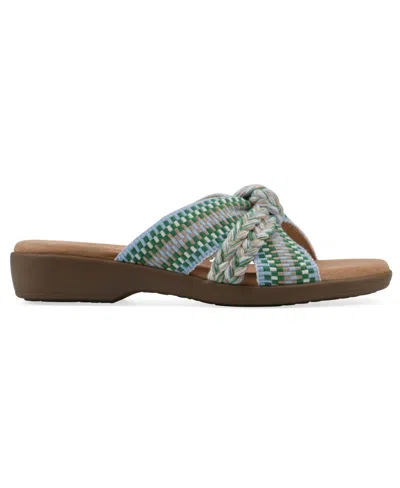 Cliffs By White Mountain Blinding Slide Sandal