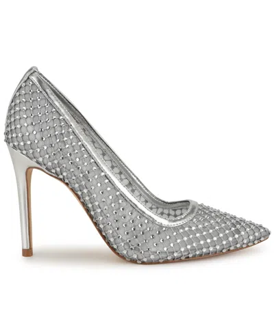Nine West Fresh Pump In Silver
