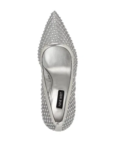 Nine West Fresh Pump In Silver